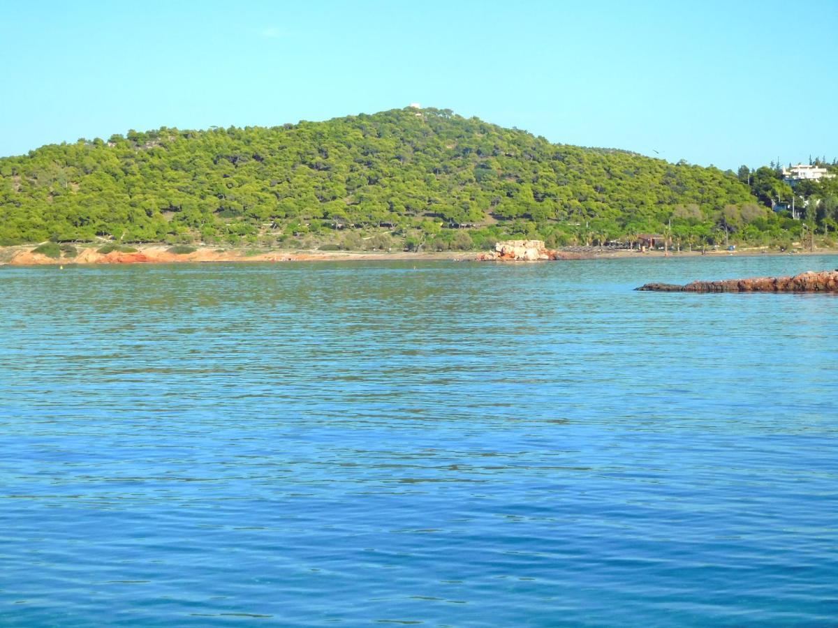 Kavouri Beach House Just 6 Minutes Walk To Kavouri Beach Villa Atene Esterno foto